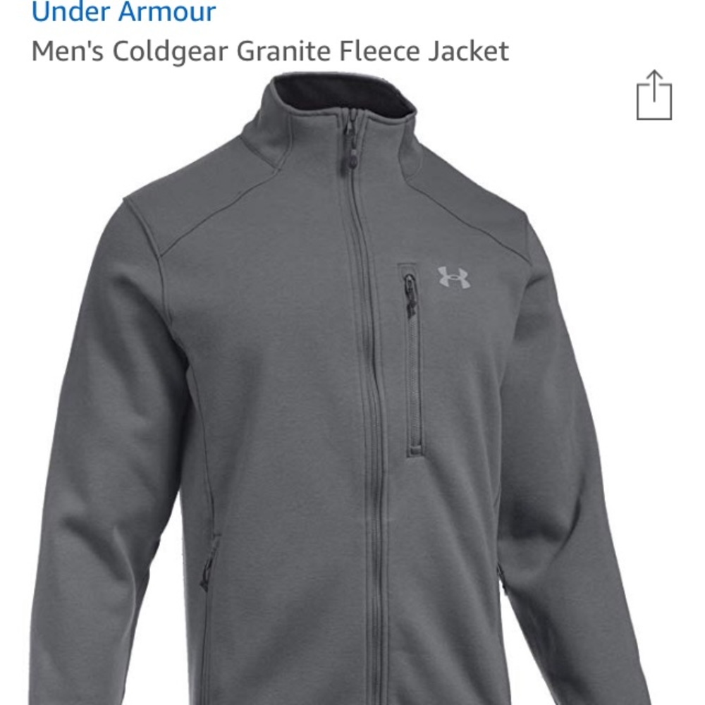 EUC Men’s Under Armour Coldgear Fleece Jacket
